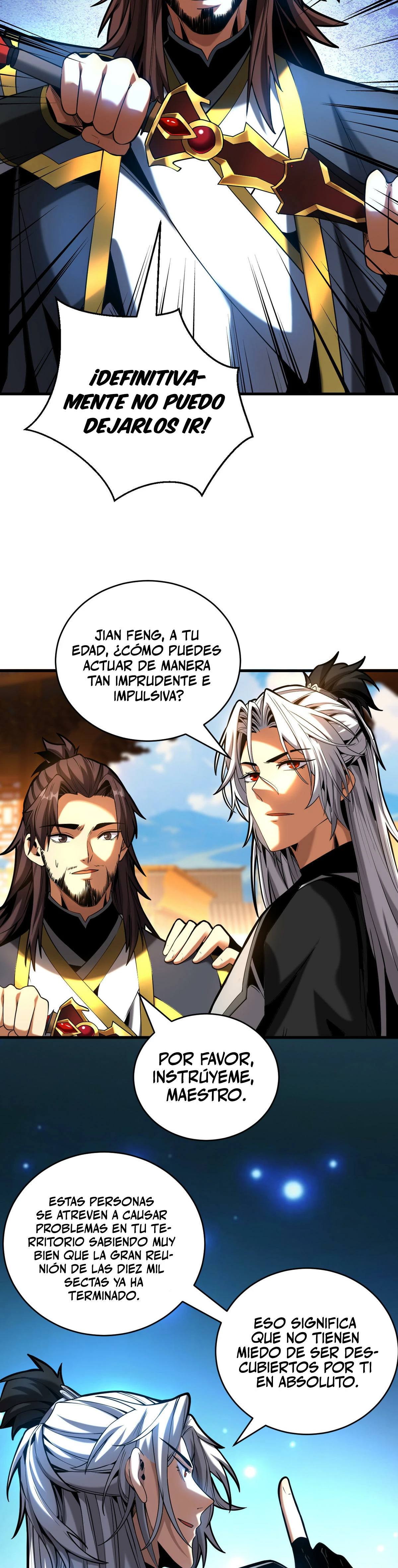 Mientras mis discípulas se matan, yo me relajo! > Capitulo 75 > Page 151